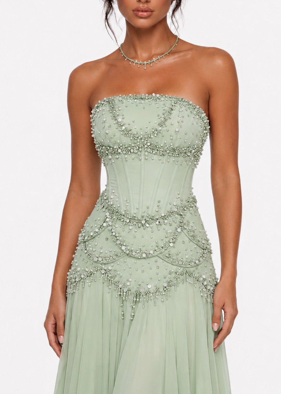ALARA GOWN - Sage Green