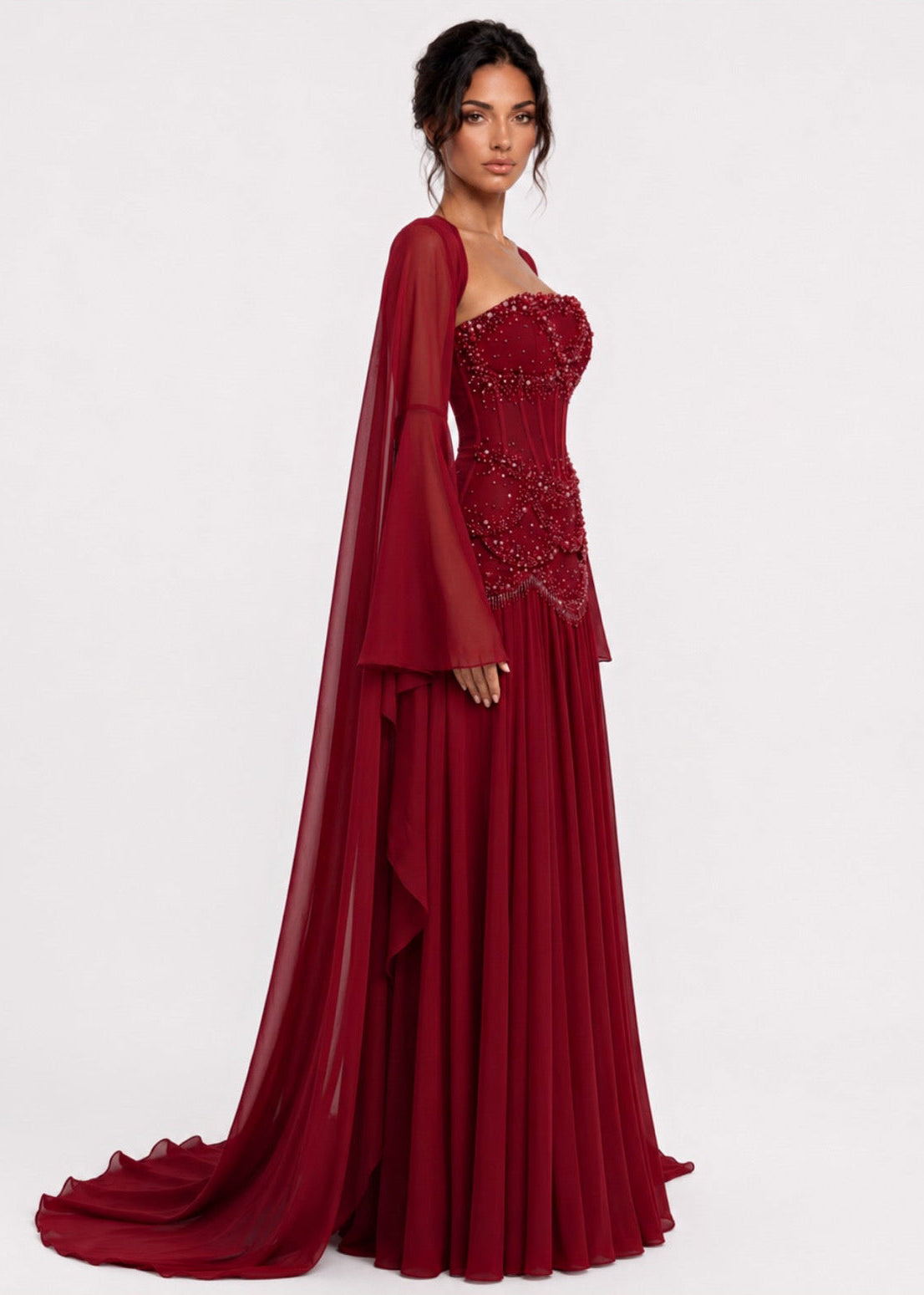 ALARA GOWN - Red