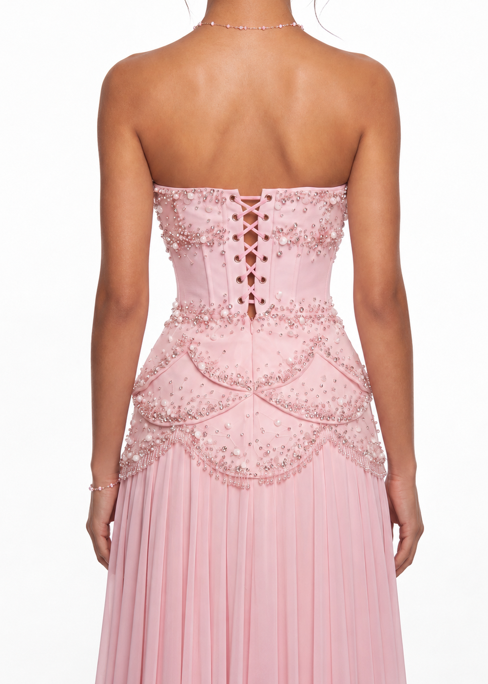 ALARA GOWN - Baby Pink