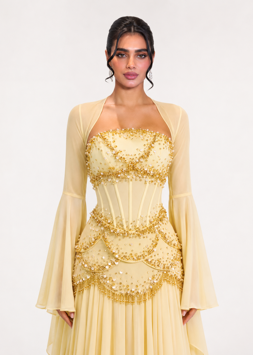 Alara Gown - yellow