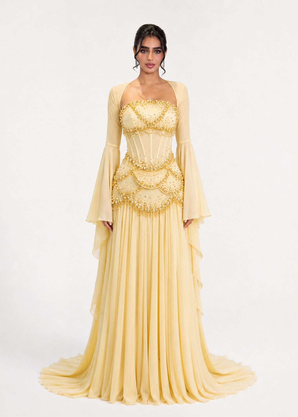 Alara Gown - yellow