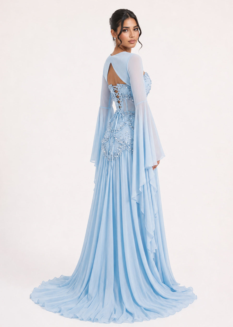 Alara Gown - Baby Blue