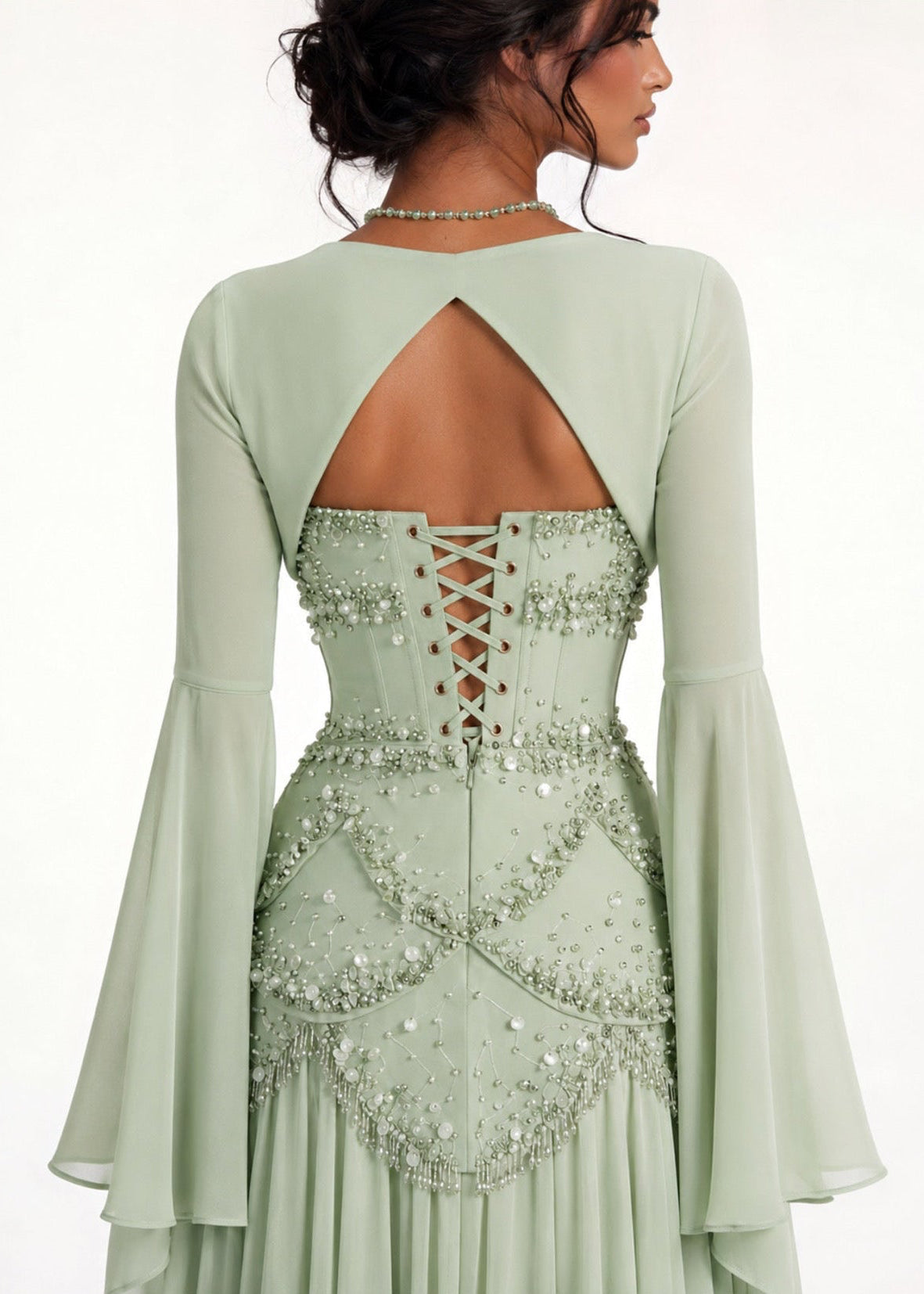 ALARA GOWN - Sage Green