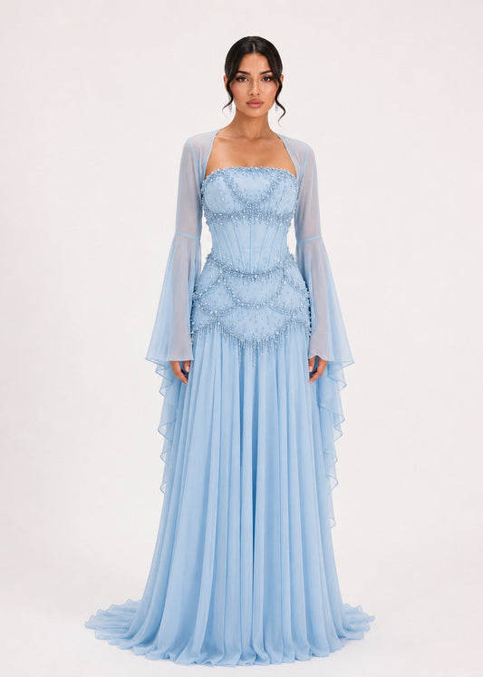 Alara Gown - Baby Blue
