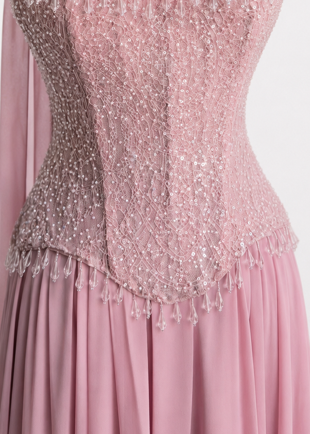 Saraya Gown - Pink