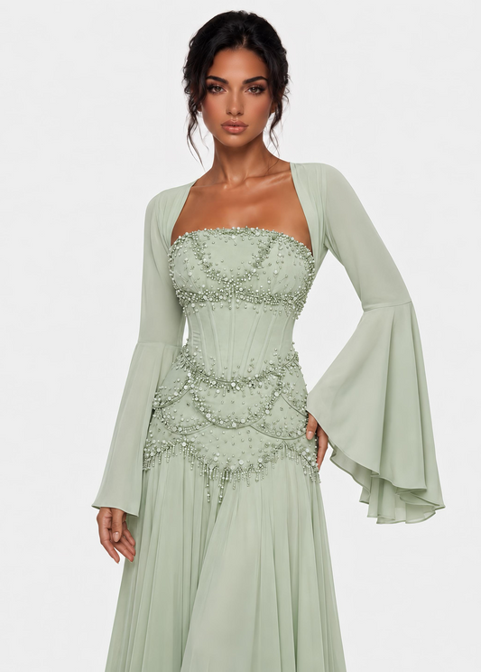 ALARA GOWN - Sage Green
